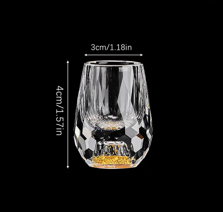 GemChisel - Luxuriöses Kristall-Schnapsglas [Letzter Tag Rabatt]