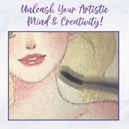 50% RABATT | ArtisticGleam™ - Metallic-Aquarellmalerei-Set [Letzter Tag Rabatt]