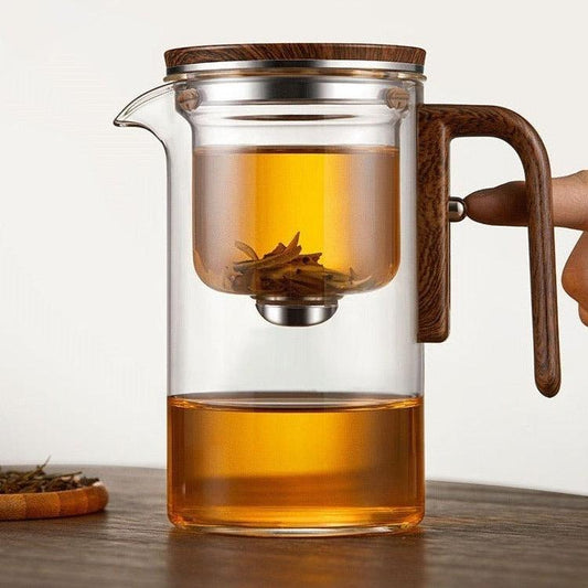Tealuxe™ - Elegantne klaasist teekann koos infusoriga [Letzter Tag Rabatt]