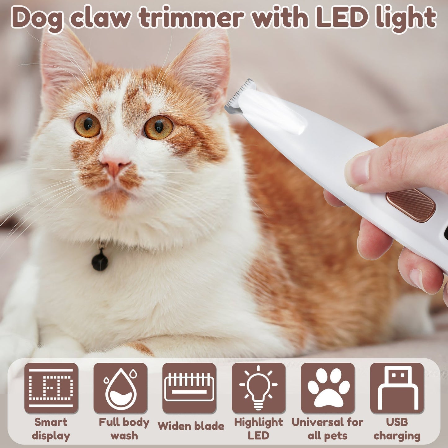 CleanPaws - LED Haustierhaarschneider Pro [Letzter Tag Rabatt]