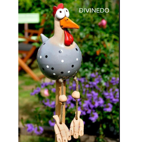 HappyChicken - Keramik Huhn Garten Dekor [Letzter Tag Rabatt]