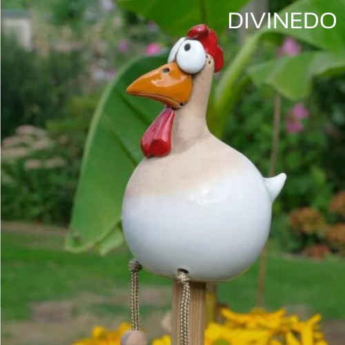 HappyChicken - Keramik Huhn Garten Dekor [Letzter Tag Rabatt]