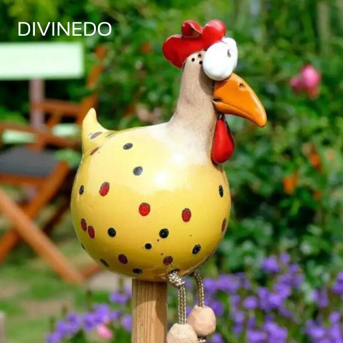HappyChicken - Keramik Huhn Garten Dekor [Letzter Tag Rabatt]