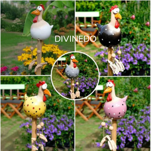 HappyChicken - Keramik Huhn Garten Dekor [Letzter Tag Rabatt]