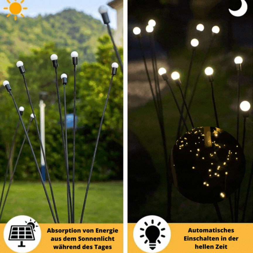 50% Rabatt | SolarFly - Solar LED betriebene Glühwürmchen Lichter【Letzter tag Rabatt】