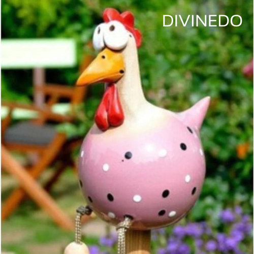 HappyChicken - Keramik Huhn Garten Dekor [Letzter Tag Rabatt]
