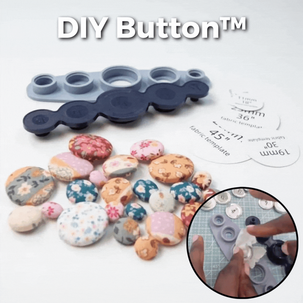 50% RABATT | DIYButton - One-Touch-Selbstabdeckung Button-Maker [Letzter Tag Rabatt]