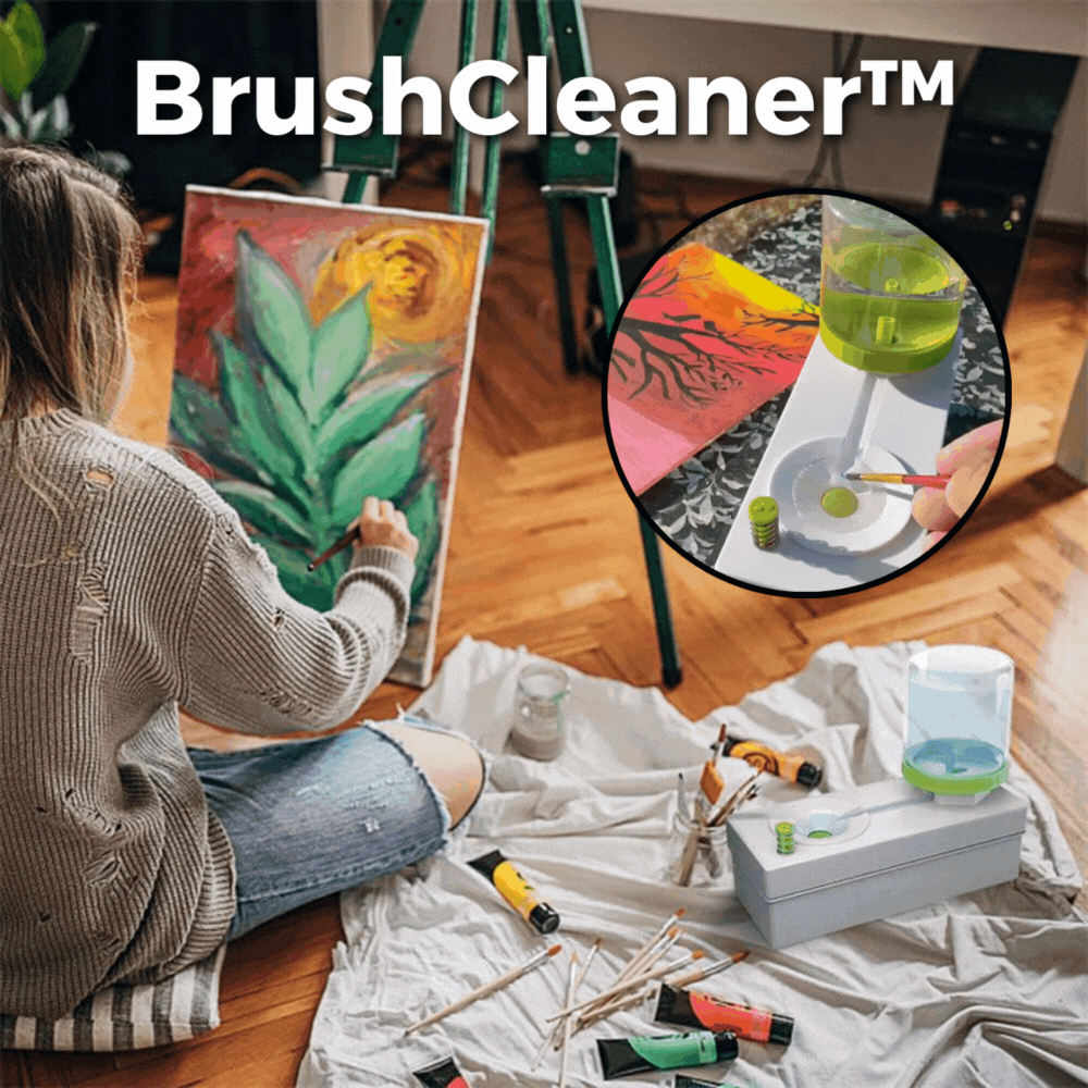 50% RABATT | BrushCleaner™ - Reinigen Sie Ihren Pinsel in Sekunden! [Letzter Tag Rabatt]