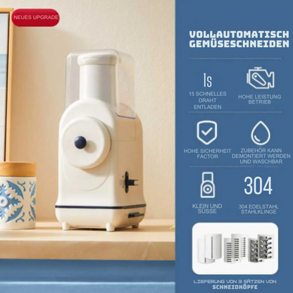 PowerSlicer - Der multifunktionale Küchenhelfer für müheloses Gemüseschneiden [Letzter Tag Rabatt]