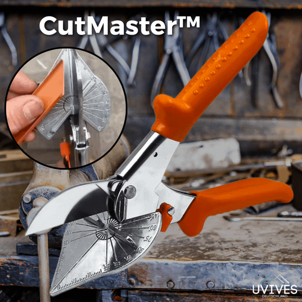 CutMaster - 45-135-Grad-Mehrwinkel-Gehrungsschere
