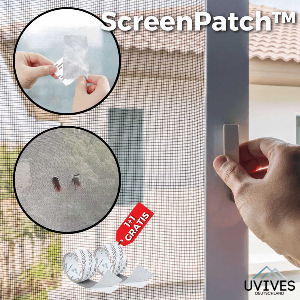 1+1 GRATIS | ScreenPatch™ - Sparen Sie Geld und beheben Sie Risse und Löcher! [Letzter Tag Rabatt]