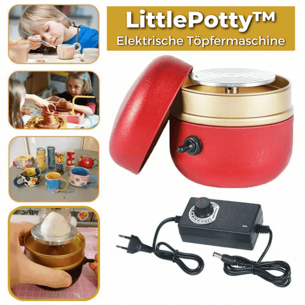 50% RABATT | LittlePotty - Mini Töpfermaschine [Letzter Tag Rabatt]