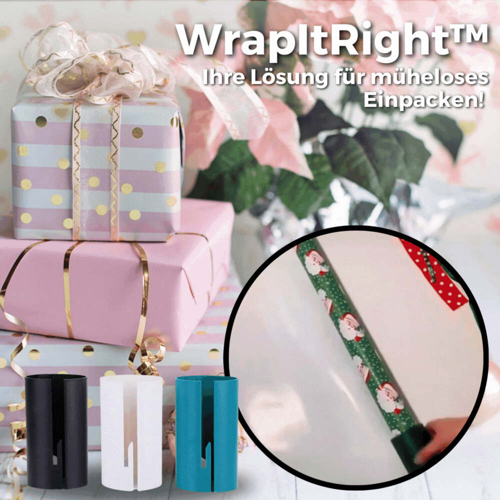 50% RABATT | WrapItRight™ - Ihre Lösung für müheloses Einpacken! [Letzter Tag Rabatt]