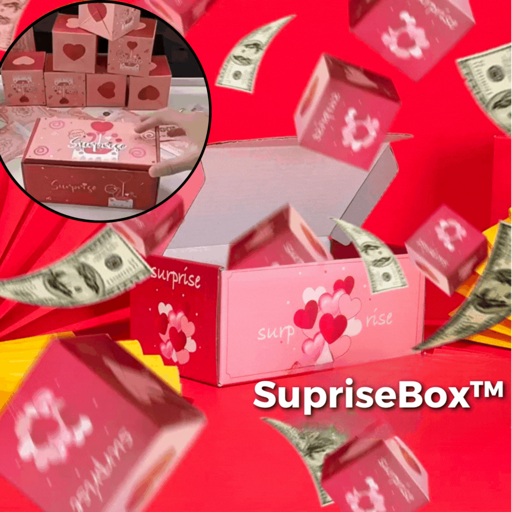 50% RABATT | SupriseBox -  Überraschungsgeschenkbox [Letzter Tag Rabatt]