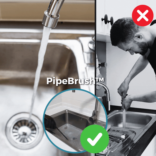 PipeBrush - Keine Verstopfungen mehr in Ihrem Haus!