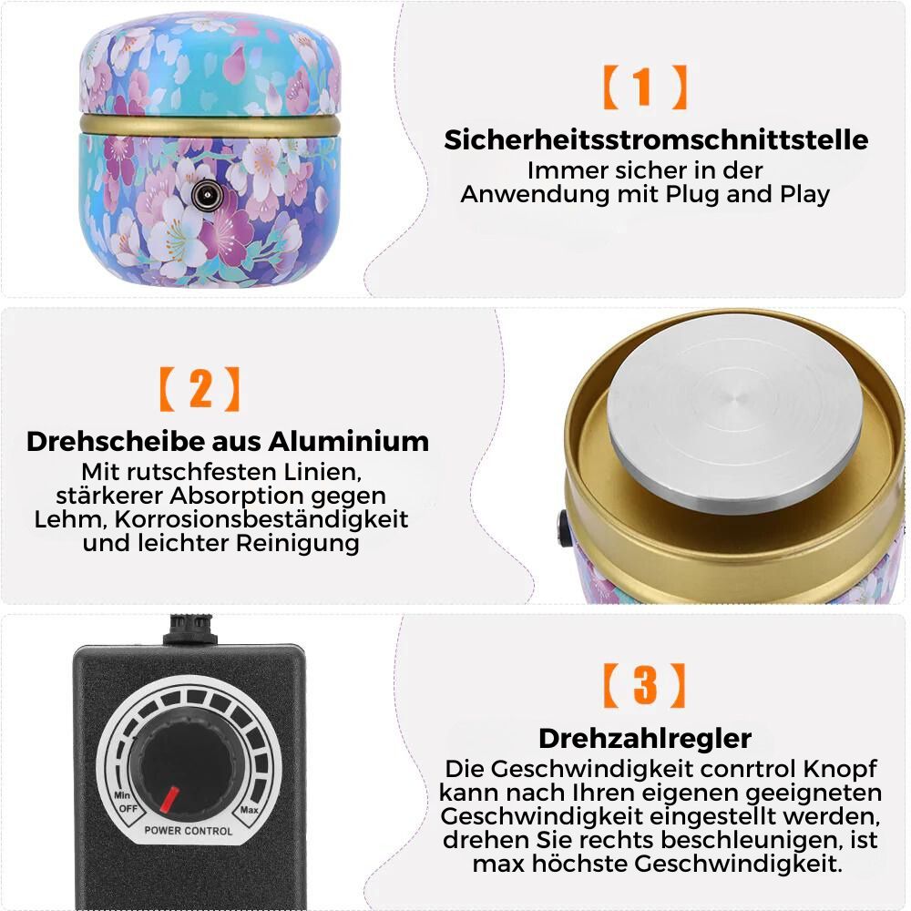 50% RABATT | LittlePotty - Mini Töpfermaschine [Letzter Tag Rabatt]