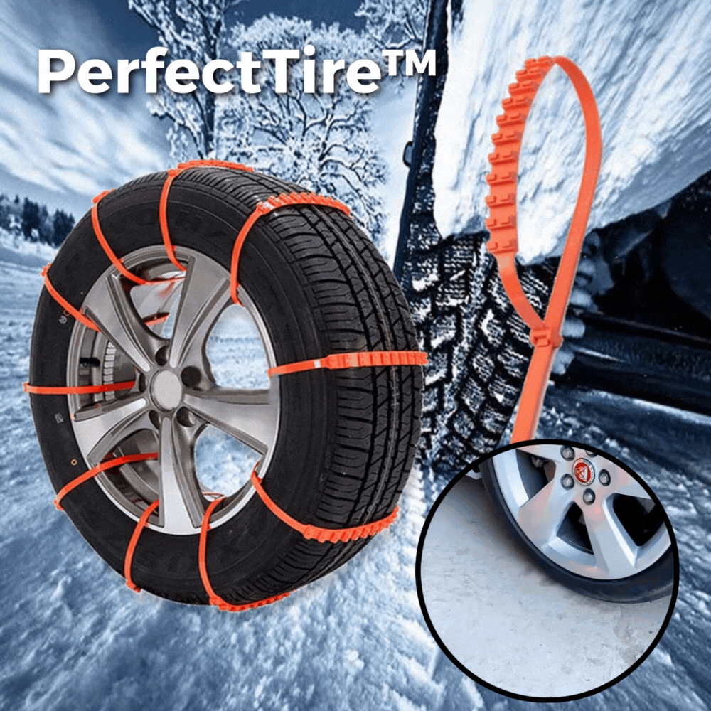 PerfectTire -  Immer optimaler Grip im Schnee! [Letzter Tag Rabatt]