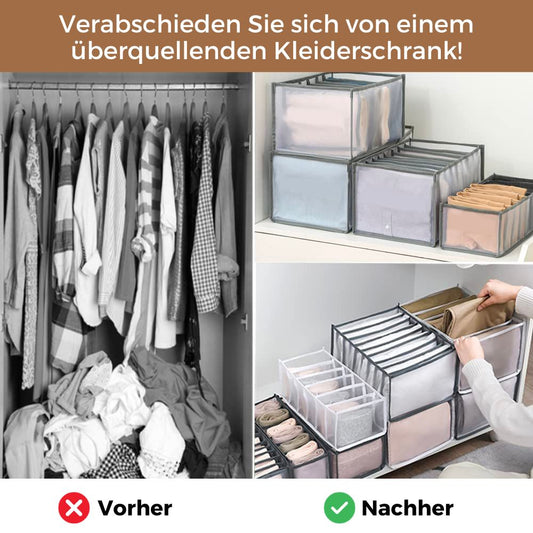 SchrankOrganizer™ - Bringen Sie Ordnung in Ihren Kleiderschrank!