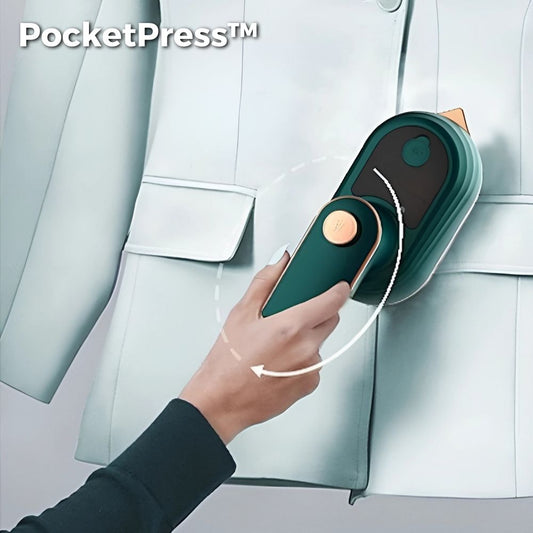 PocketPress™ - tragbares Mini-Bügeleisen [Letzter Tag Rabatt]