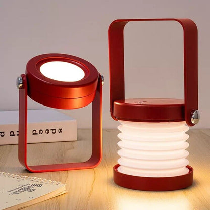 50% Rabatt | LuminaTwist - Zusammenklappbare LED-Nachtlampe