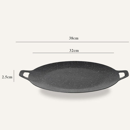 50% Rabatt | MasterPan - Runde Antihaft-Grillpfanne