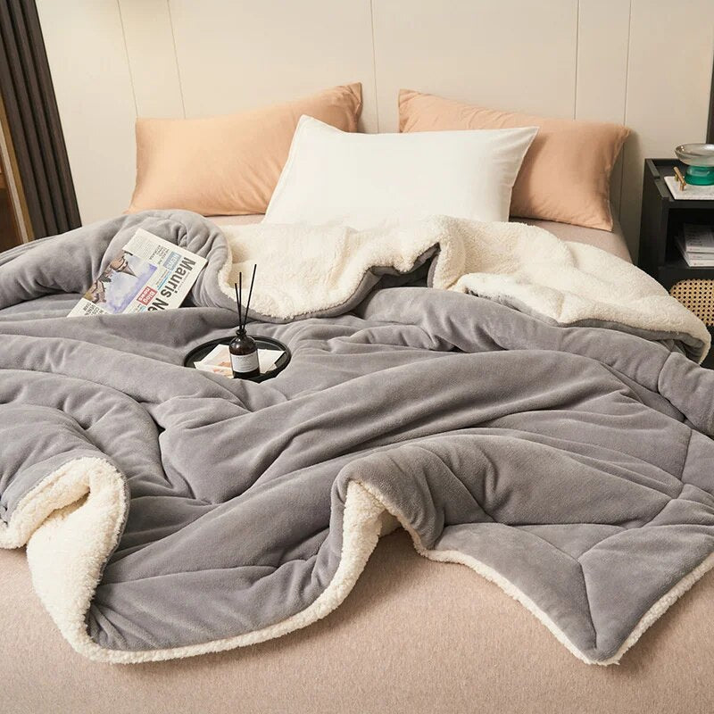 VeluWool™ - Doppelseitige Decke für Sofa oder Bett [Letzter Tag Rabatt]