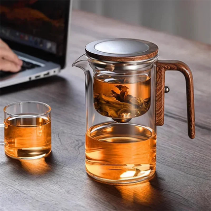 Tealuxe™ - Elegantne klaasist teekann koos infusoriga [Letzter Tag Rabatt]