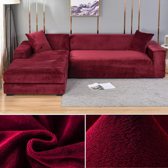 SofaSnug - Elastischer Sofabezug aus Samt, der Ihr Geld spart [Letzter Tag Rabatt]