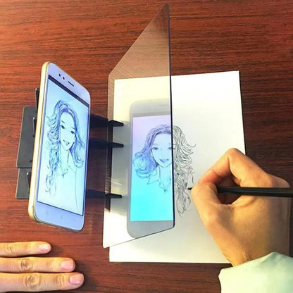 ArtVision - Projektion Skizzenbrett, Geeignet für Telefon und Tablet [Letzter Tag Rabatt]