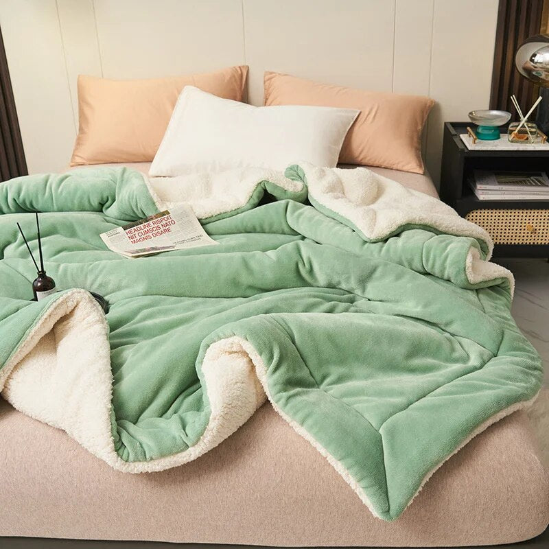 VeluWool™ - Doppelseitige Decke für Sofa oder Bett [Letzter Tag Rabatt]