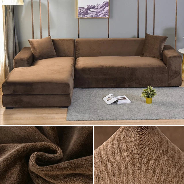 SofaSnug - Elastischer Sofabezug aus Samt, der Ihr Geld spart [Letzter Tag Rabatt]