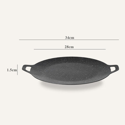 50% Rabatt | MasterPan - Runde Antihaft-Grillpfanne