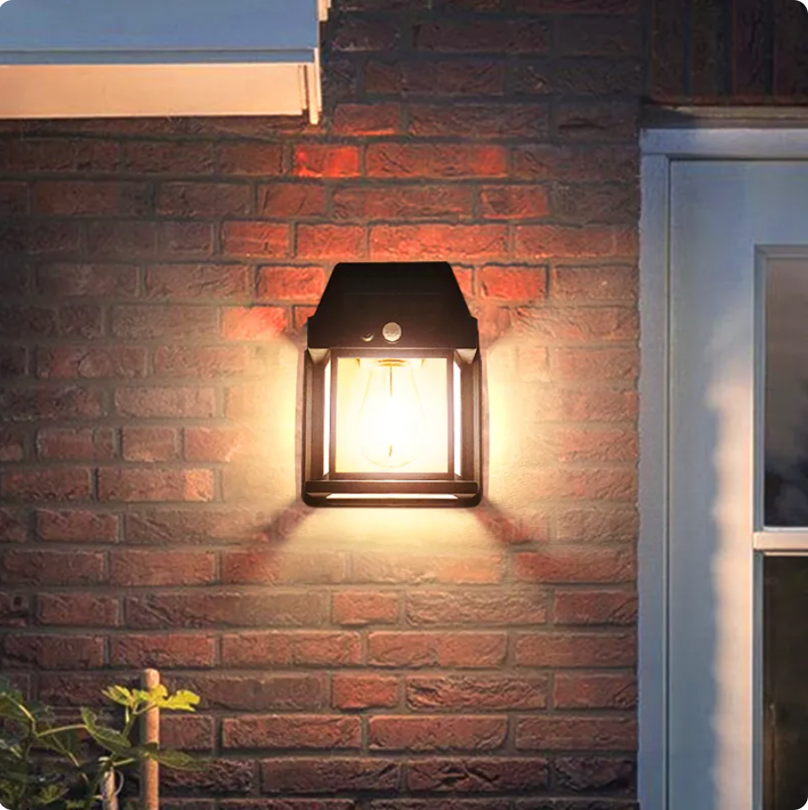 50% RABATT | SolarGuard - Wasserdichte Solar-Wandlampe für draußen [Letzter Tag Rabatt]