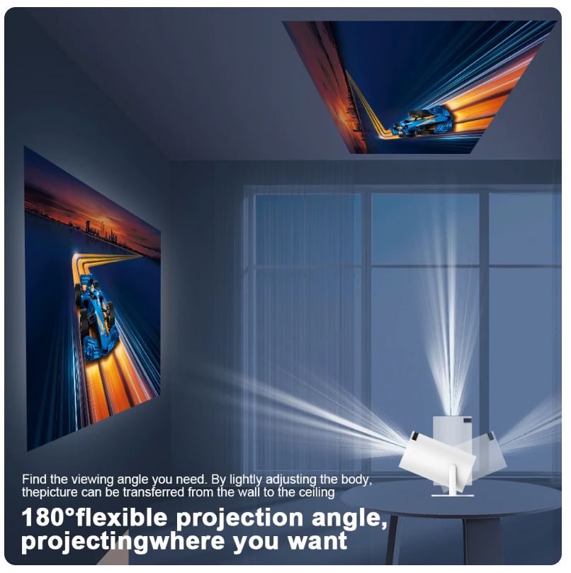 PocketVision - Tragbarer Spotlight-Projektor