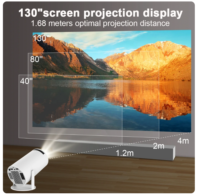 PocketVision - Tragbarer Spotlight-Projektor