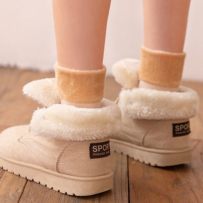 (4+4 GRATIS) | WarmFeet - Winter-Samt-Socken