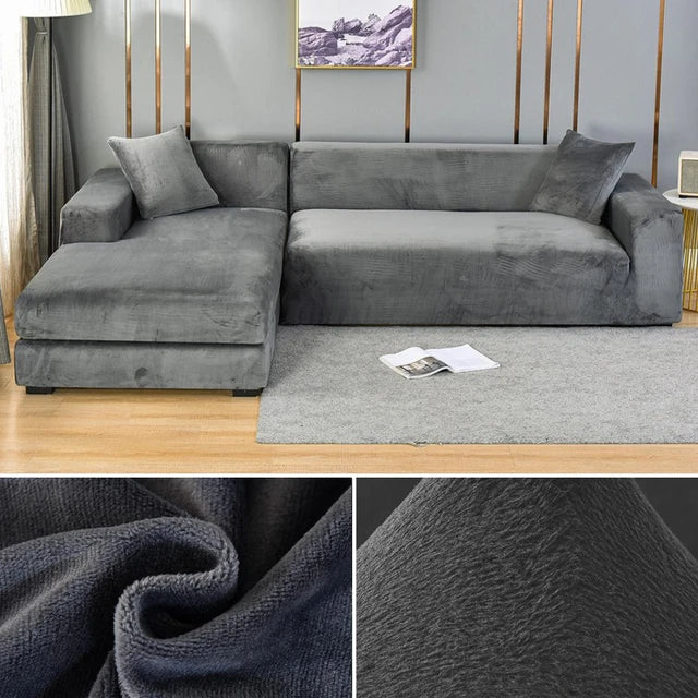 SofaSnug - Elastischer Sofabezug aus Samt, der Ihr Geld spart [Letzter Tag Rabatt]