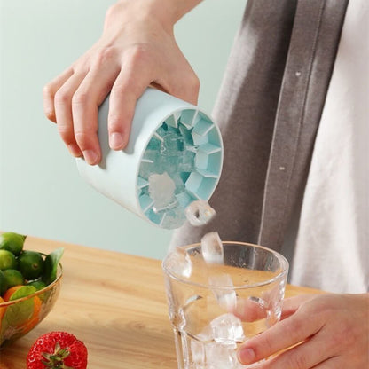 50% RABATT | FrozenIce™ - Tragbarer Silikoneiswürfelbereiter mit Deckel [Letzter Tag Rabatt]