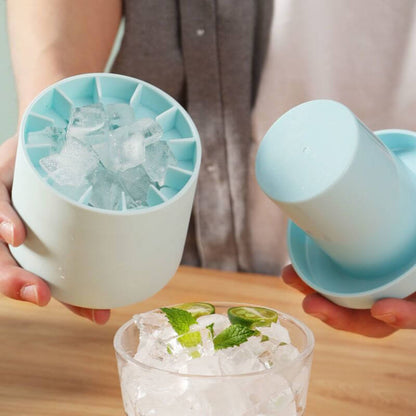 50% RABATT | FrozenIce™ - Tragbarer Silikoneiswürfelbereiter mit Deckel [Letzter Tag Rabatt]