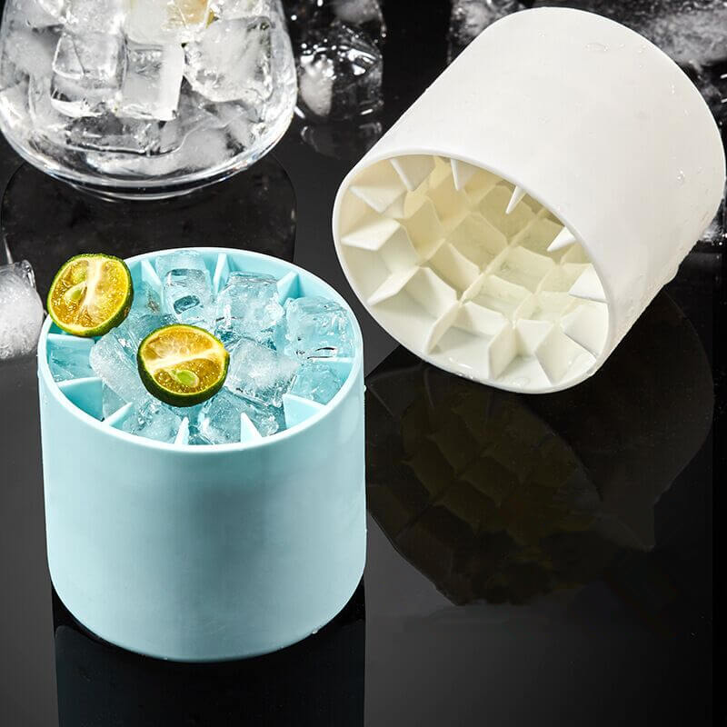 50% RABATT | FrozenIce™ - Tragbarer Silikoneiswürfelbereiter mit Deckel [Letzter Tag Rabatt]