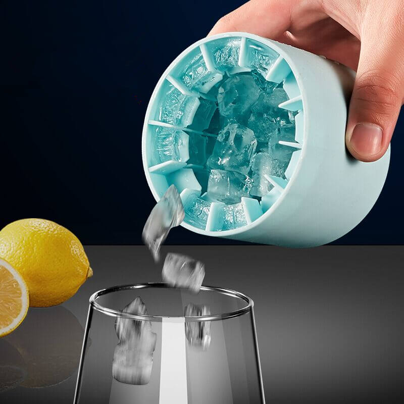 50% RABATT | FrozenIce™ - Tragbarer Silikoneiswürfelbereiter mit Deckel [Letzter Tag Rabatt]