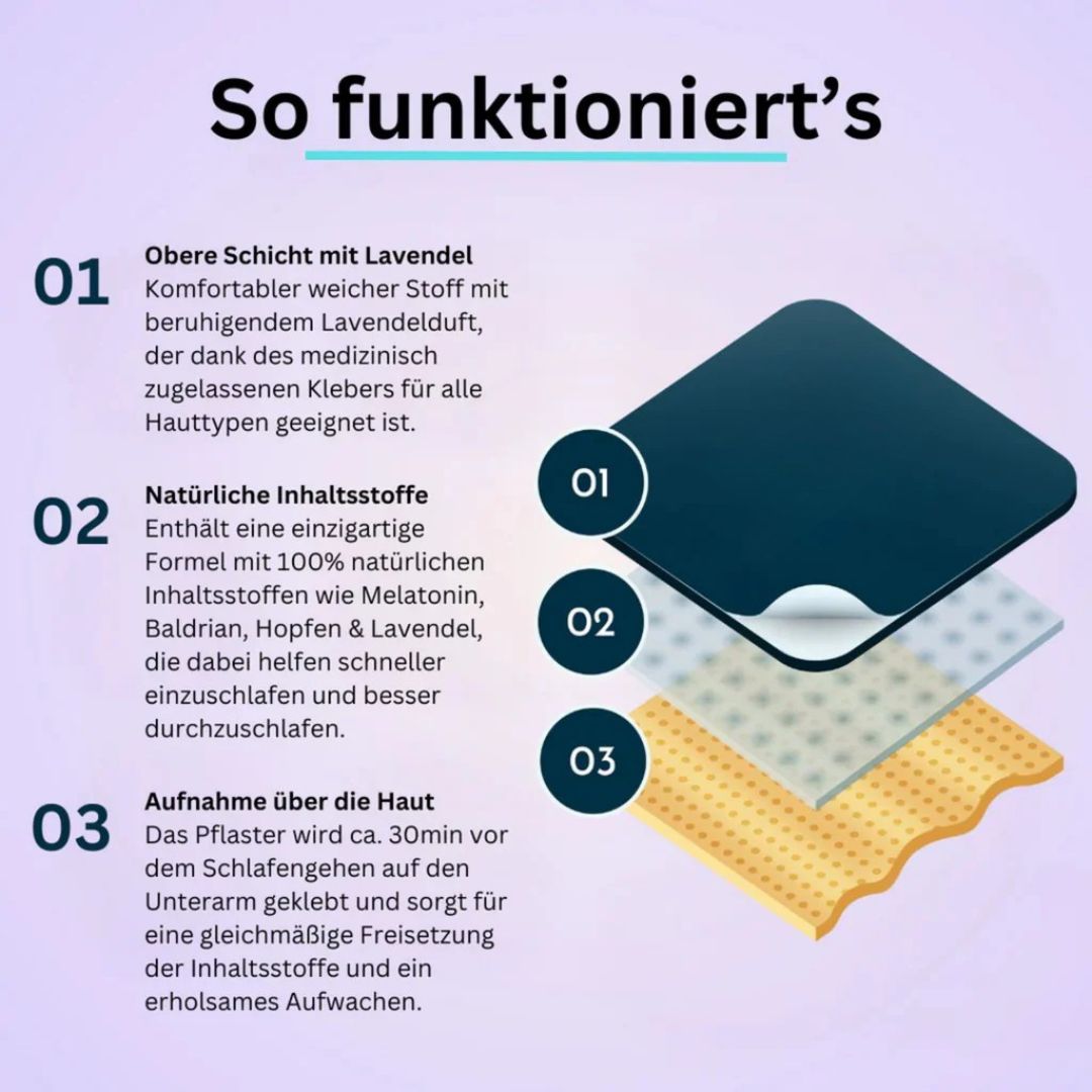 🌙 Schlaf auf Knopfdruck – mit unseren Sleep Patches