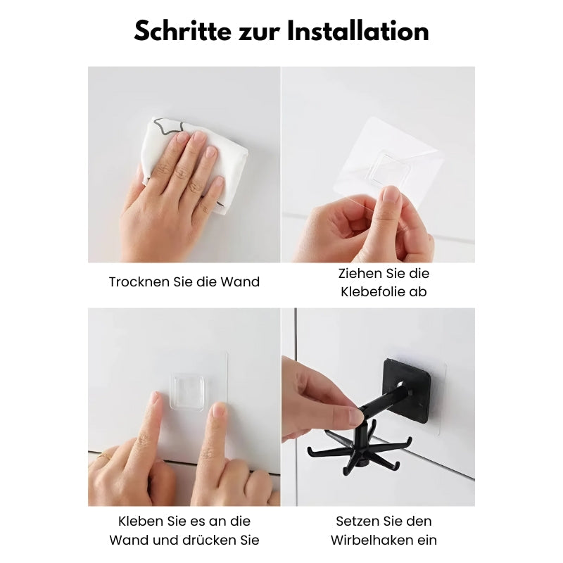 3+3 GRATIS | TwistHanger™ - Vielseitiges 360° drehbares Hakengestell [Letzter Tag Rabatt]