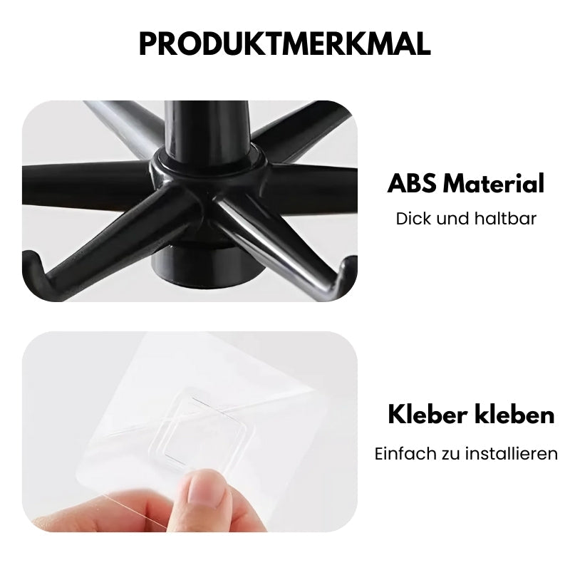 3+3 GRATIS | TwistHanger™ - Vielseitiges 360° drehbares Hakengestell [Letzter Tag Rabatt]