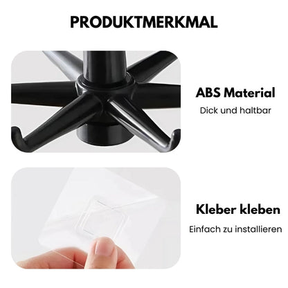 3+3 GRATIS | TwistHanger™ - Vielseitiges 360° drehbares Hakengestell [Letzter Tag Rabatt]