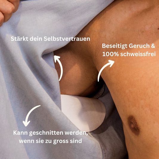 TROCKNI selbstklebende Achselpads