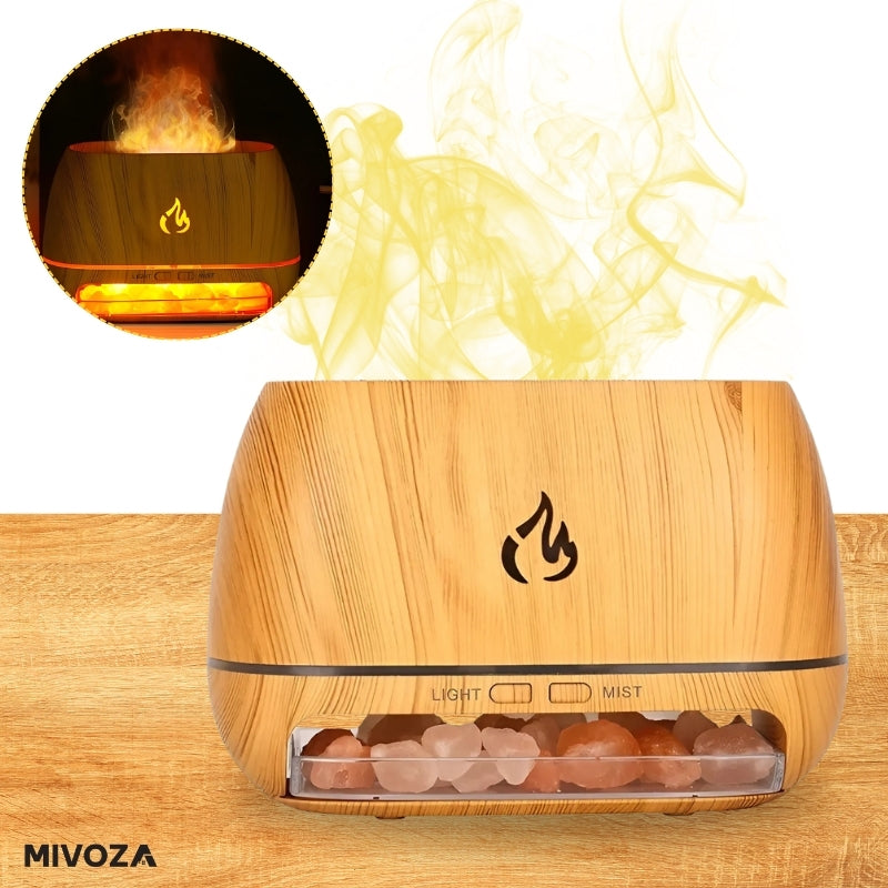 PureAroma - 3-in-1-Duftspender aus Himalaya-Salzstein [Letzter Tag Rabatt]