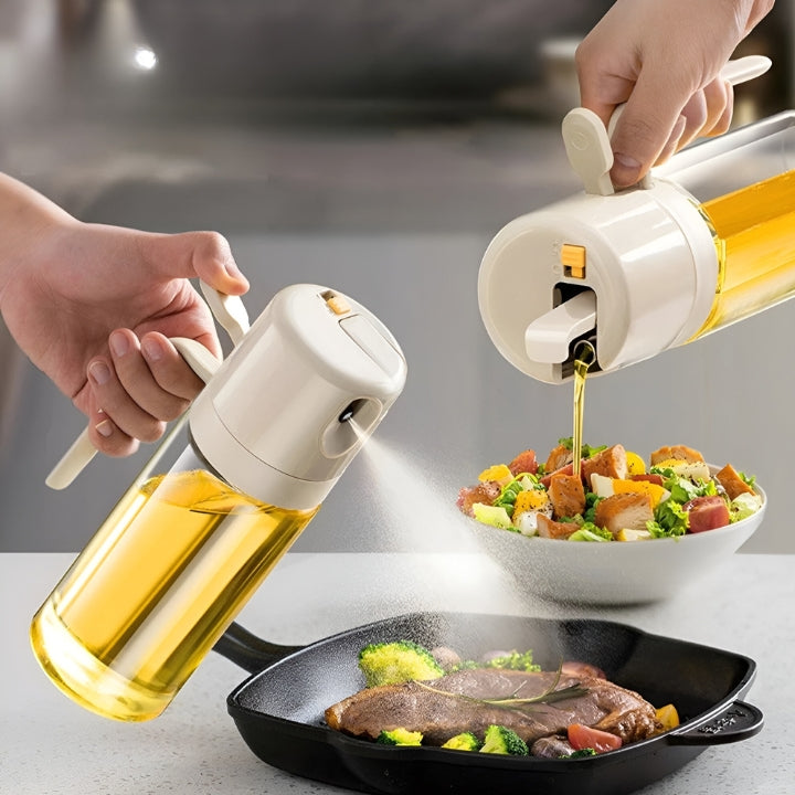 SprayTaste - 2 in 1 Ölsprühflasche [Letzter Tag Rabatt]