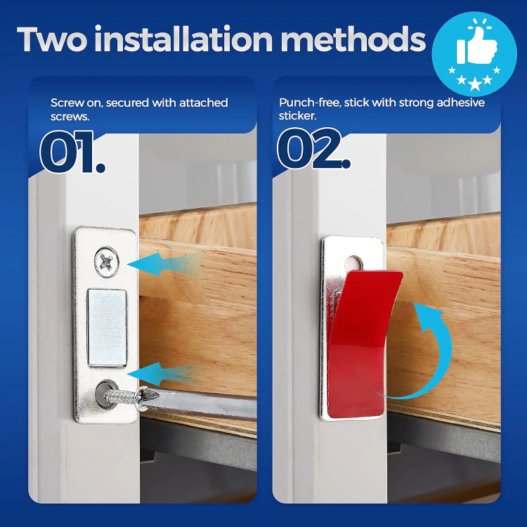 2+2 GRATIS | MagnaLock™ - Ultra Magnetischer Türschließer [Letzter Tag Rabatt]