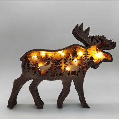 WoodenCrafts - Kreative Wald Tier Dekoration
